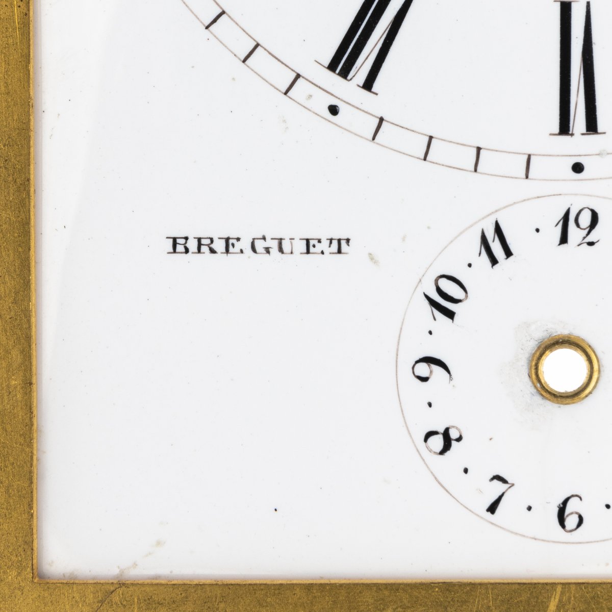 Pendulette d'Officier Signé "Breguet" Grande and Petite Sonnerie, réveille et thermomètres-photo-8