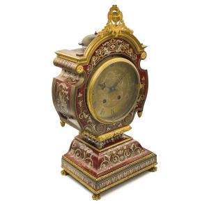 Pendola francese “Tête de Poupée” in stile Luigi XIV, periodo Napoleone III