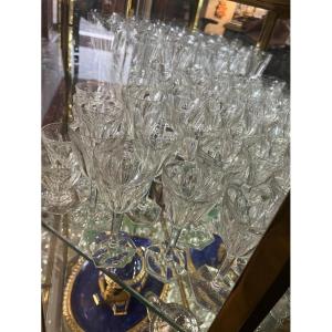 Baccarat Glasses Service Compiègne Model