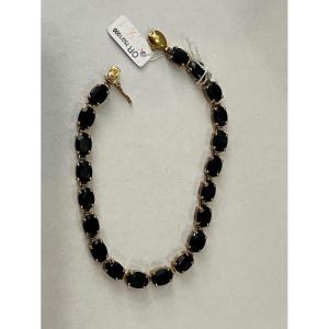 Gold And Sapphire Bracelet