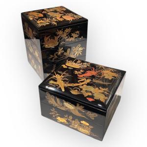 Five-compartment Jubako Box, Japan, Circa 1920-1940.