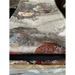 Japan, Set Of 9 Obi, Japanese Belts, Showa Period 