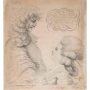 Jean-joseph Bernard (lunéville 1740 - Saint-cloud 1809) Attributed To