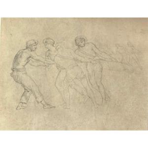 Léon Cogniet (paris 1794 - 1880) Attributed To