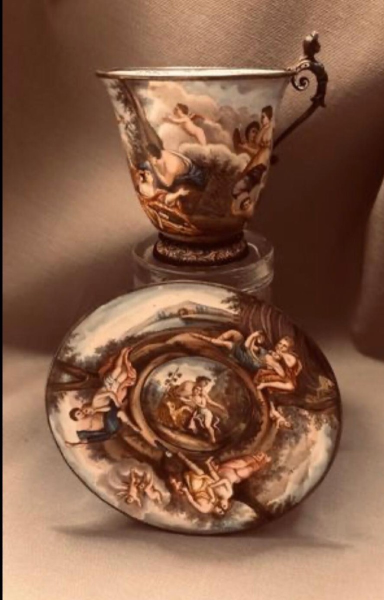 Vienna smalto e argento 