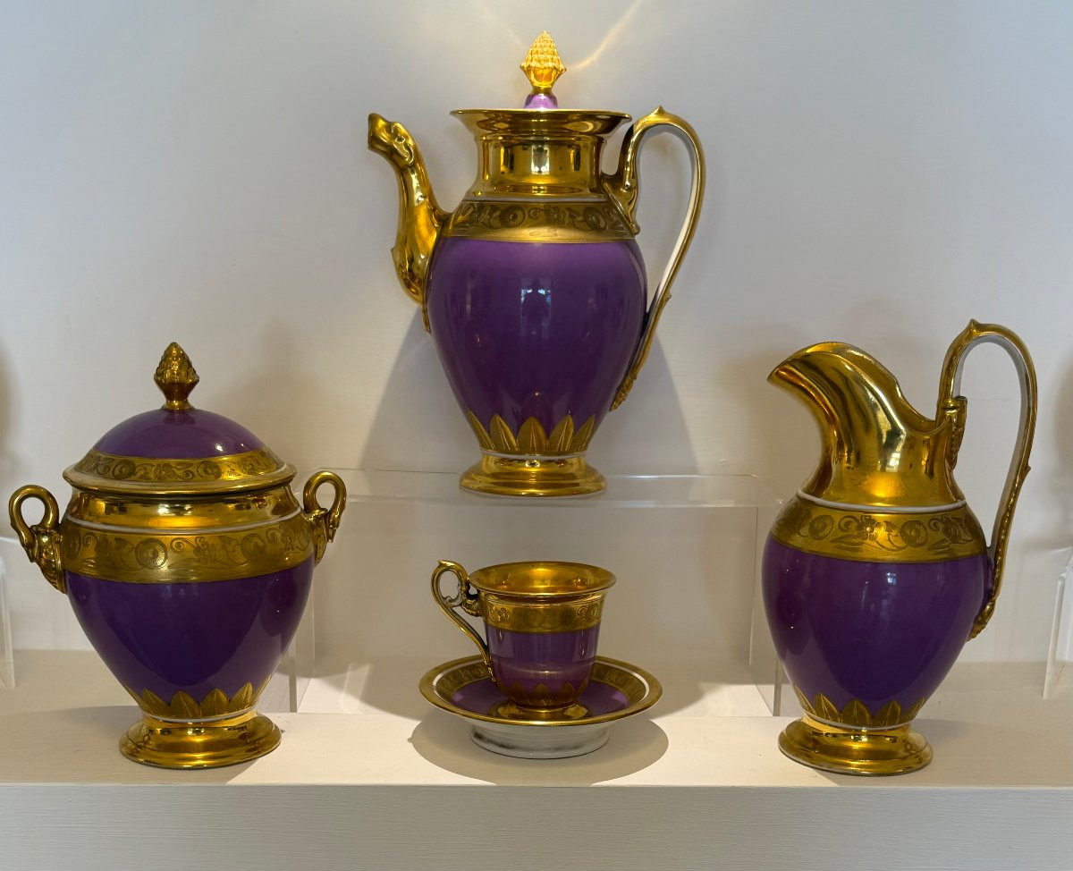 Impero: servizio a caffè viola pensiero-photo-2
