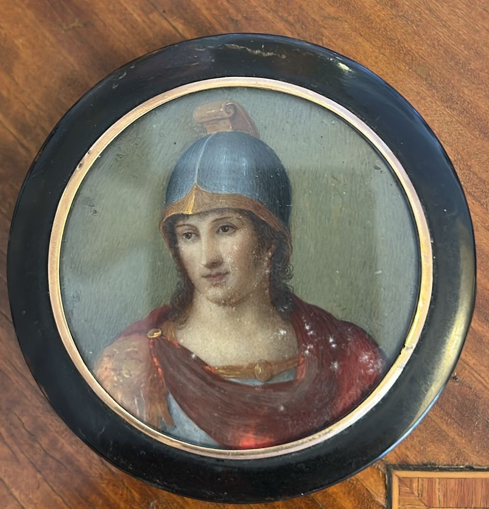 Tabacchiera in tartaruga, epoca Impero