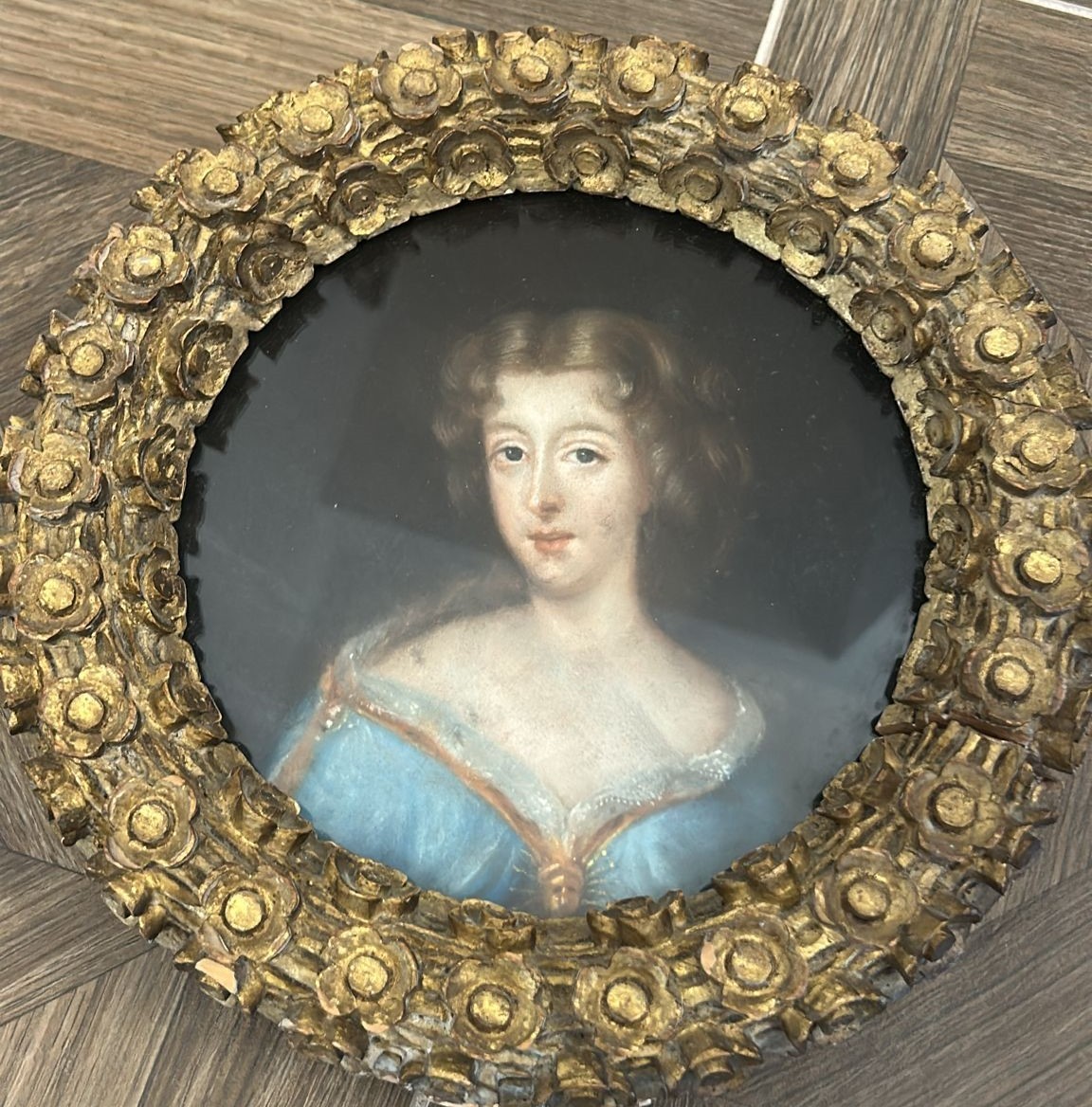 Ritratto a pastello di nobildonna secolo diciottessimo