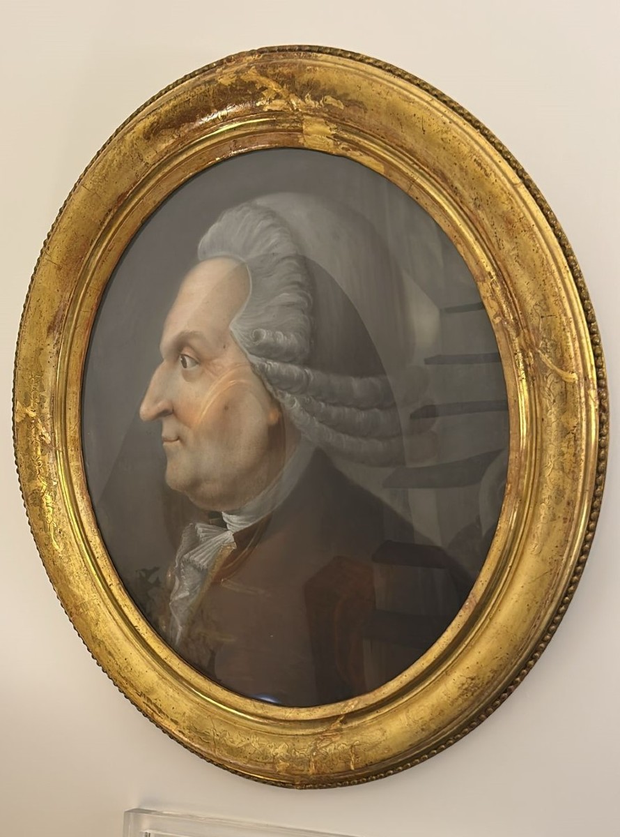 Ritratto pastello secolo XVIII. 