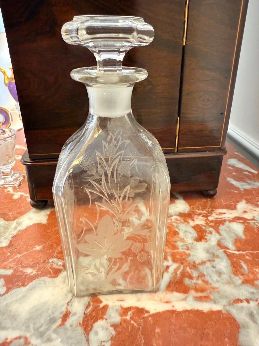 Preziosa “Cave à liqueur” francese di epoca Napoleone III.-photo-2