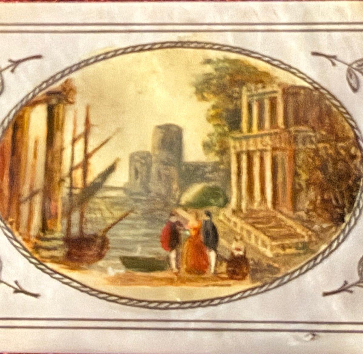 Tabacchiera in madreperla secolo XIX.-photo-3