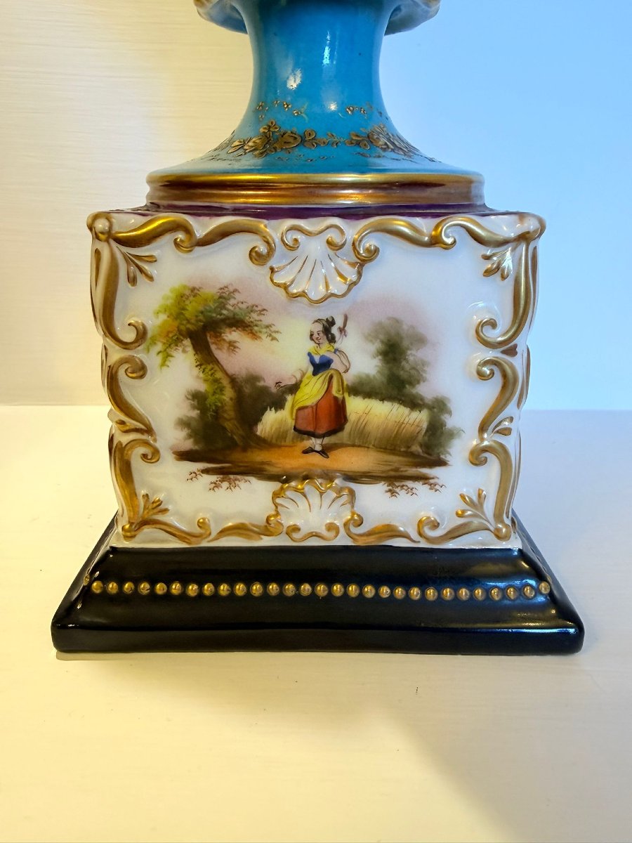 Coppia vasi secolo XIX (1830-1848) Louis Philippe. -photo-3