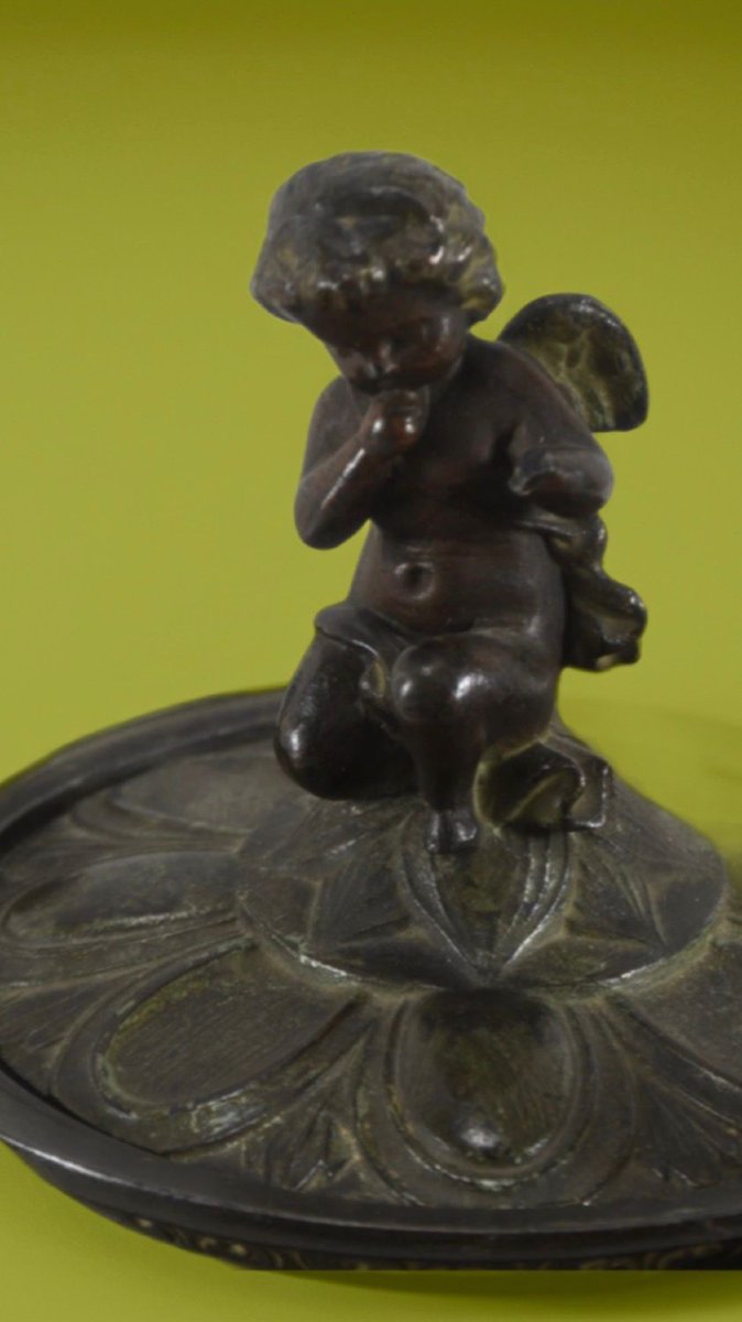 Potiche in bronzo brunito Grand Tour secolo XIX.-photo-2