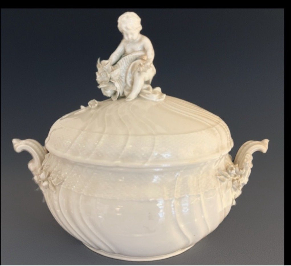 Zuppiera secolo XIX Berlino porcellana -photo-2