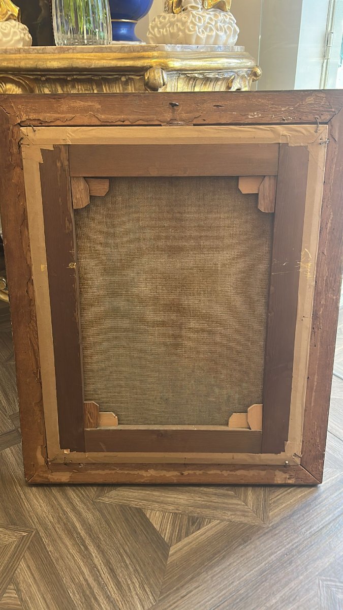 Olio su tela epoca Impero. -photo-2