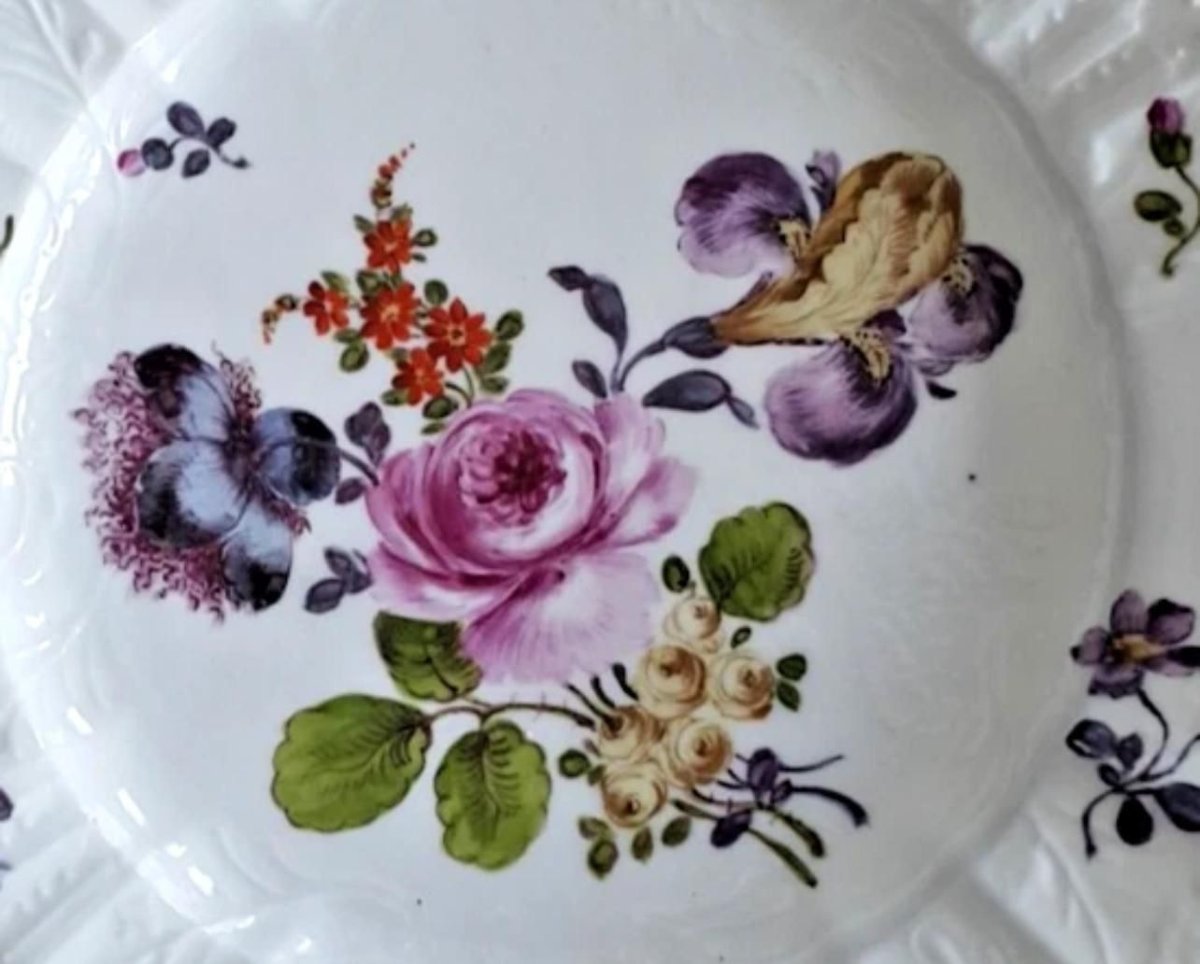 Piatto porcellana manifattura Samson secolo XIX. -photo-2