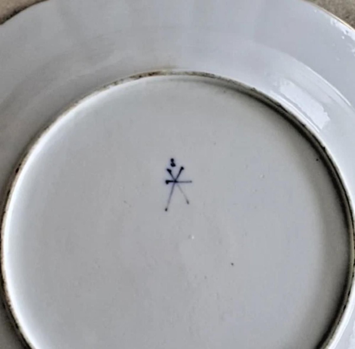 Piatto porcellana manifattura Samson secolo XIX. -photo-3