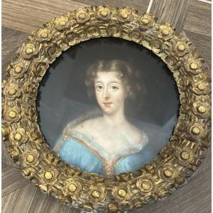 Ritratto a pastello di nobildonna secolo diciottessimo