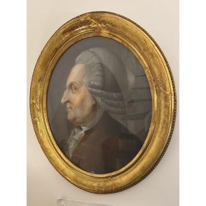 Ritratto pastello secolo XVIII. 