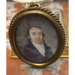 Miniatura secolo XIX su avorio.