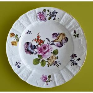 Piatto porcellana manifattura Samson secolo XIX. 