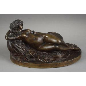 Bronze Baccante "nude Woman", 19th Century