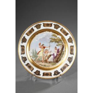 Plate From Stone, Coquerel And Legros In Paris, Empire Period