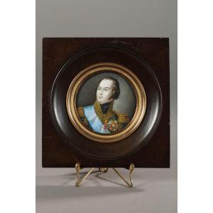 Miniature On Ivory, Portrait Of Alexander The First