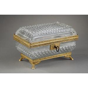 A Charles X Period Crystal Box