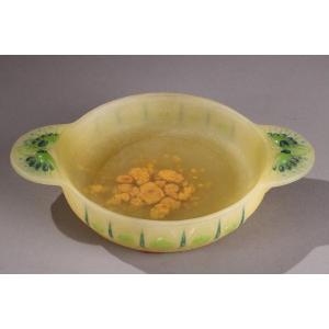Art Deco Cup In Glass Paste By Almaric Walter And Henri Bergé 