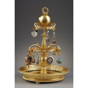 Gilt Bronze Ring Pocket, 19th Century