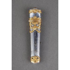 Agate And Gold Case, English, 18th Century