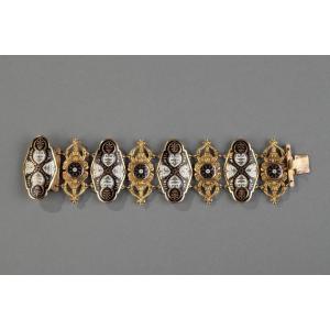 Early 19th Century Enamelled Bracelet. 