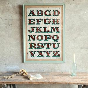 Framed Alphabet