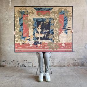 Antique Decorative Tapestry