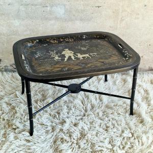 Side Table With Tray