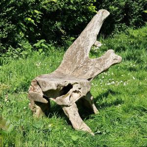 Primitive Wooden Chair