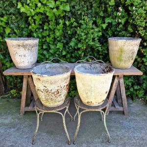 4 Round Planters