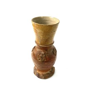 Medieval Jug From Siegburg, 15th Century