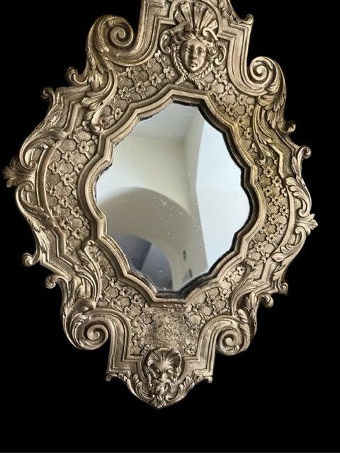 Specchiera in bronzo-photo-2
