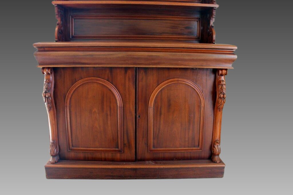 Credenza a due ante con piattaia -photo-3