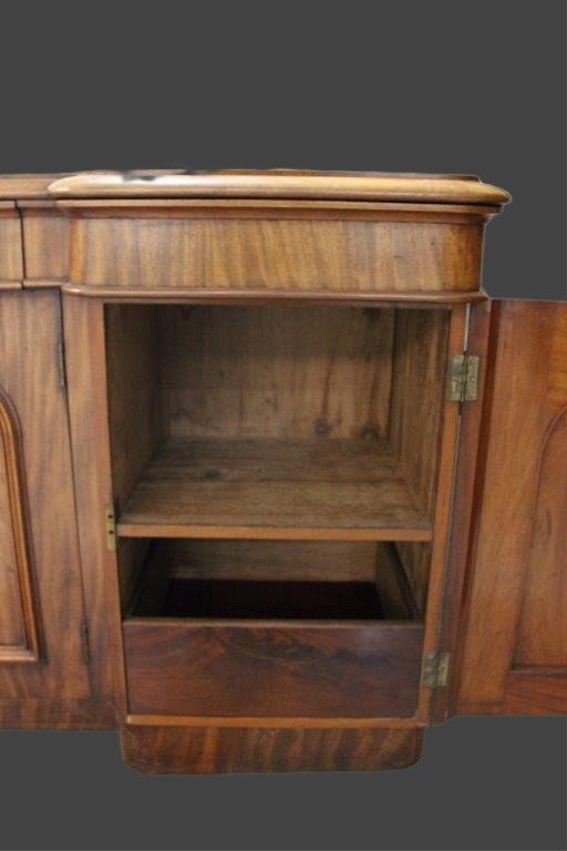 Mobile antico credenza bassa inglese a quattro ante  -photo-1