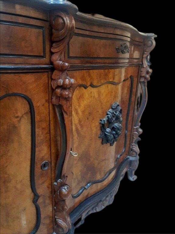  Credenza in radica di noce -photo-3