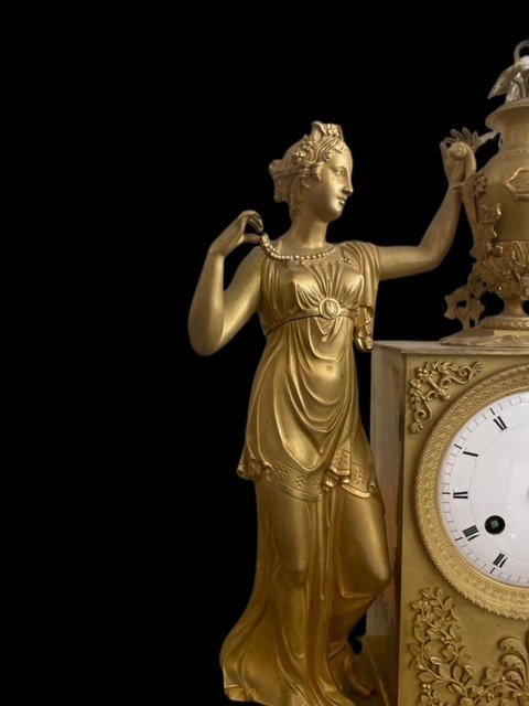 OROLOGIO IN BRONZO DORATO -photo-1