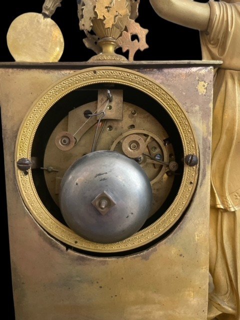 OROLOGIO IN BRONZO DORATO -photo-2