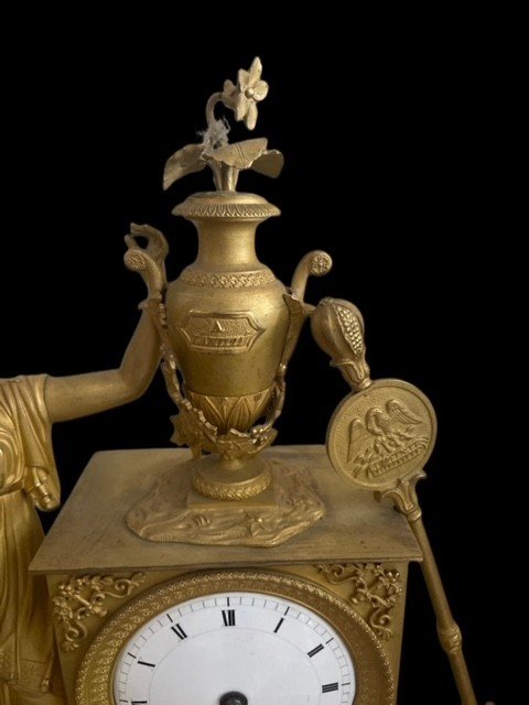 OROLOGIO IN BRONZO DORATO -photo-3
