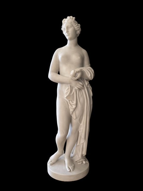 SCULTURA IN MARMO  " VENERE "-photo-3
