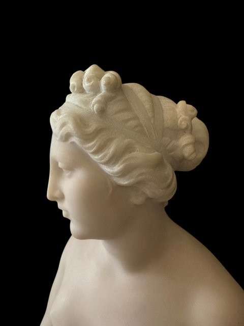 SCULTURA IN MARMO  " VENERE "-photo-2