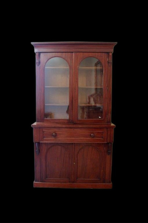 Bookcase vittoriana in mogano-photo-4