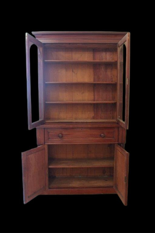 Bookcase vittoriana in mogano-photo-5